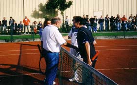 Ribe/Breuninger Cup, Schaukampf Dr. Beckstein